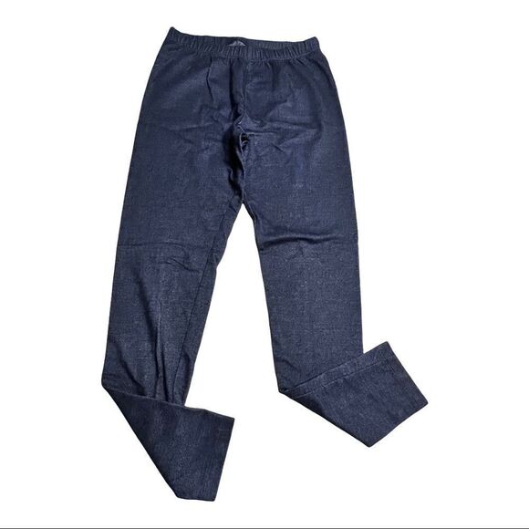 Cat & Jack Leggings Lot of 2. 14/16 Navy Blue Girls skinny - Picture 3 of 6